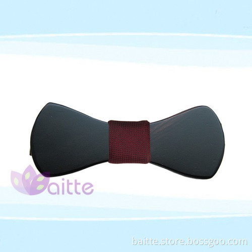 OEM design wood fasthon sandalwood bowtie wooden bow ties